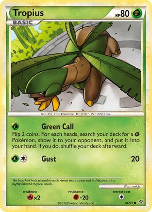 Tropius (/95) Reverse Holofoil [HGSS: Unleashed] Pokemon Single Pokémon