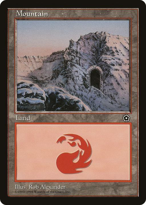 Mountain (P02-162) [Misc] Portal Second Age MTG Single Wizards of the Coast