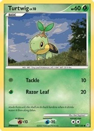 Turtwig (103/130) Reverse Holofoil [DP: Base Set] Pokemon Single Pokémon