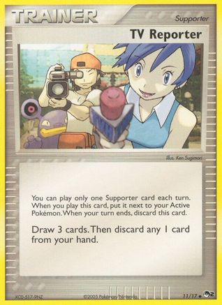 TV Reporter 011/017 [Promos: POP Series 2] Pokemon Single Pokémon