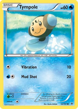 Tympole (/101) [BW: Noble Victories] Pokemon Single Pokémon