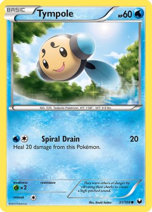 Tympole (/108) Reverse Holofoil [BW: Dark Explorers] Pokemon Single Pokémon