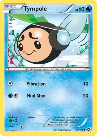 Tympole (/113) Reverse Holofoil [BW: Legendary Treasures] Pokemon Single Pokémon