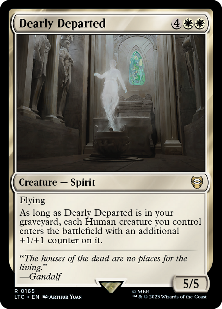 Dearly Departed (LTC-165) [Tales of Middle-earth Commander] MTG Single Wizards of the Coast