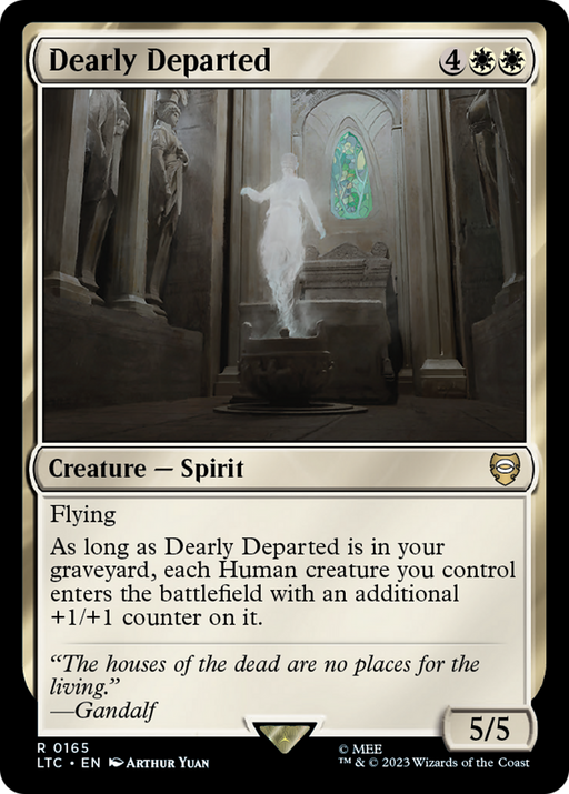 Dearly Departed (LTC-165) [Tales of Middle-earth Commander] MTG Single Wizards of the Coast