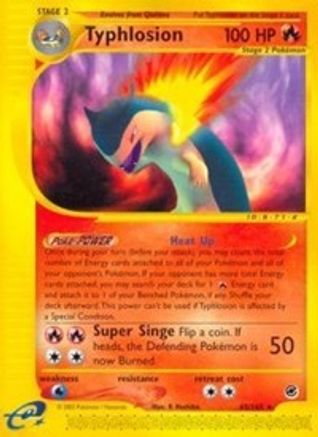 Typhlosion 065/165 [Vintage: Expedition] Pokemon Single Pokémon