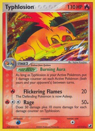 Typhlosion (/115) Holofoil [EX: Unseen Forces] Pokemon Single Pokémon