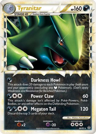Tyranitar (Prime) (/95) Holofoil [HGSS: Unleashed] Pokemon Single Pokémon