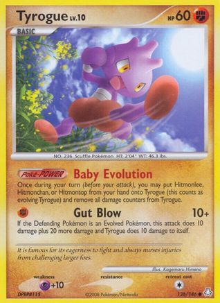 Tyrogue 126/146 [DP: Legends Awakened] Pokemon Single Pokémon