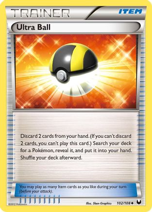 Ultra Ball (102/108) [BW: Dark Explorers] Pokemon Single Pokémon