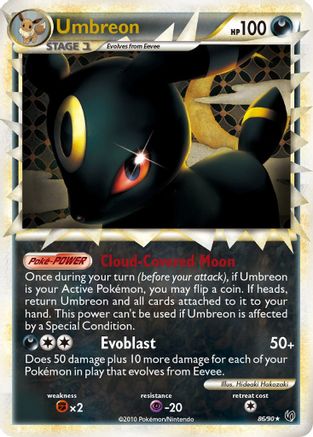 Umbreon (Prime) (/90) Holofoil [HGSS: Undaunted] Pokemon Single Pokémon
