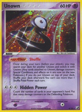 Unown (B) (/115) Holofoil [EX: Unseen Forces] Pokemon Single Pokémon