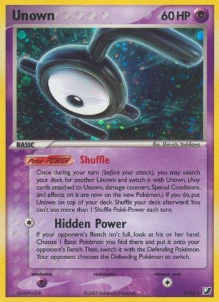 Unown (E) (/115) Holofoil [EX: Unseen Forces] Pokemon Single Pokémon