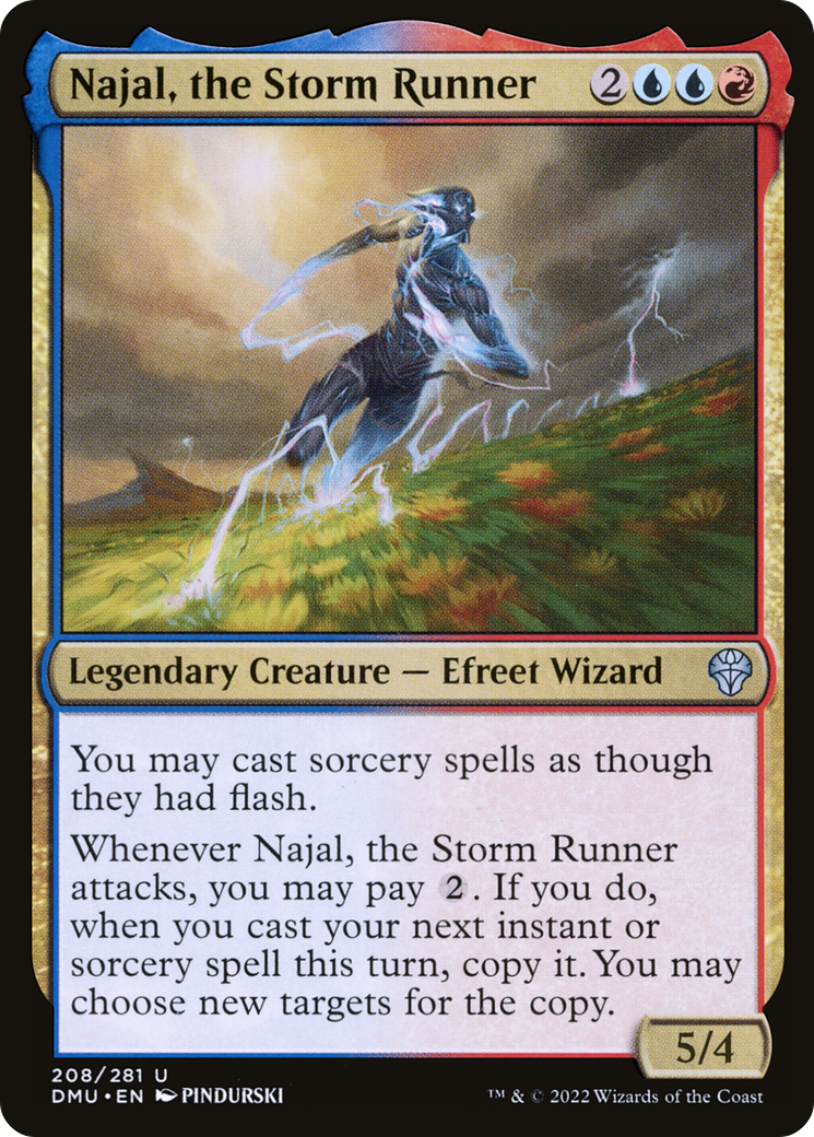 Najal, the Storm Runner (DMU-208) [Dominaria United] MTG Single Wizards of the Coast