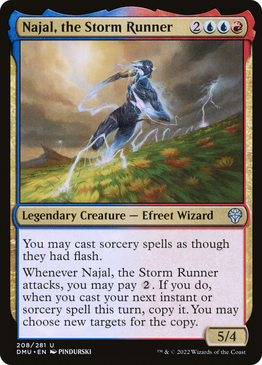 Najal, the Storm Runner (DMU-208) [Dominaria United] MTG Single Wizards of the Coast