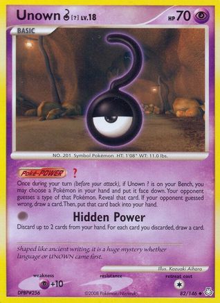 Unown (?) (/146) Reverse Holofoil [DP: Legends Awakened] Pokemon Single Pokémon
