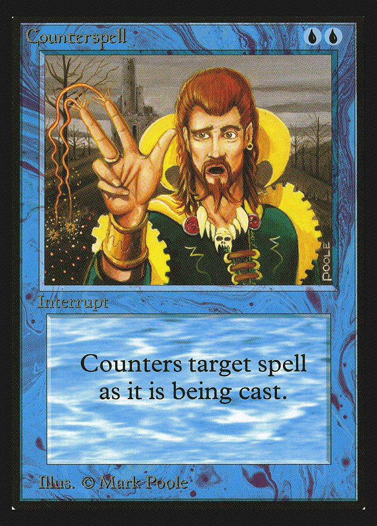 Counterspell (CE) (CED-) [Collectors' Edition] MTG Single Wizards of the Coast