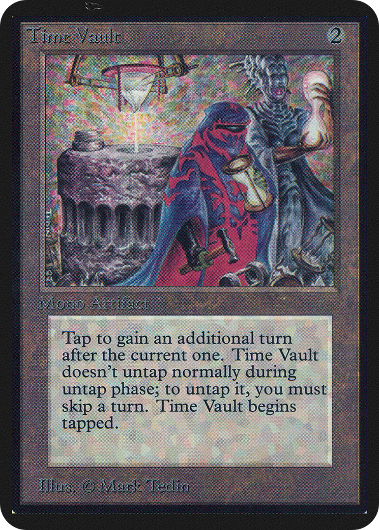 Time Vault (LEA-274) [Oldschool] Limited Edition Alpha MTG Single Wizards of the Coast