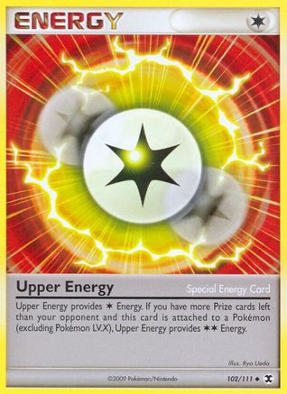 Upper Energy (/111) Reverse Holofoil [Platinum: Rising Rivals] Pokemon Single Pokémon