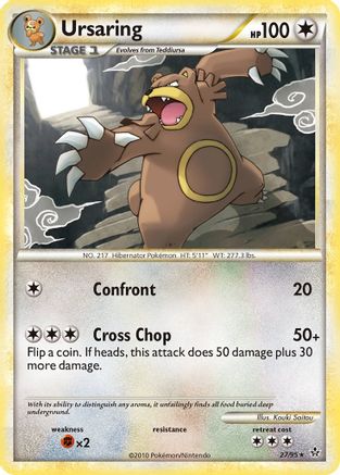 Ursaring (/95) [HGSS: Unleashed] Pokemon Single Pokémon