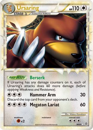 Ursaring (Prime) (/95) Holofoil [HGSS: Unleashed] Pokemon Single Pokémon