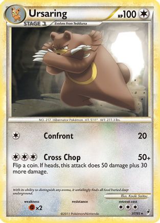 Ursaring (/95) Reverse Holofoil [HGSS: Call of Legends] Pokemon Single Pokémon
