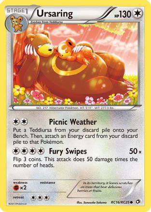 Ursaring (RC16/113) Holofoil [BW: Legendary Treasures Radiant Collection] Pokemon Single Pokémon
