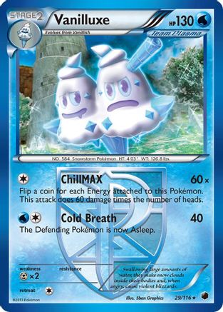 Vanilluxe (Team Plasma) (/116) Reverse Holofoil [BW: Plasma Freeze] Pokemon Single Pokémon