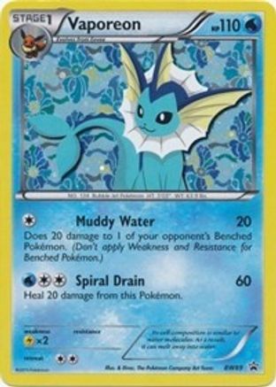 Vaporeon - BW89 (BW89/101) Holofoil [Promos: BW Promos] Pokemon Single Pokémon