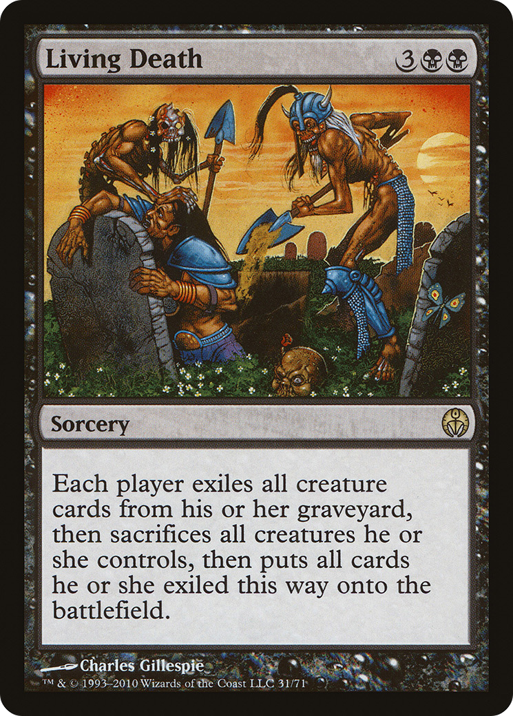 Living Death (DDE-031) [Misc] Duel Decks: Phyrexia vs. the Coalition MTG Single Wizards of the Coast