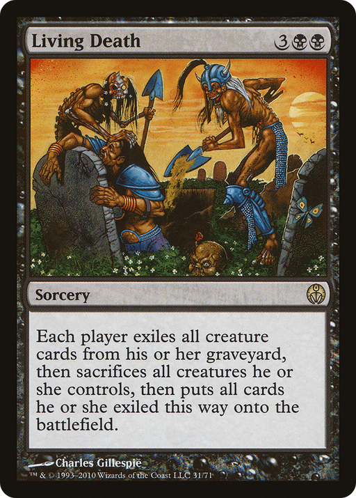 Living Death (DDE-031) [Misc] Duel Decks: Phyrexia vs. the Coalition MTG Single Wizards of the Coast
