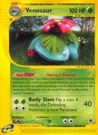 Venusaur (68) (/165) Reverse Holofoil [Vintage: Expedition] Pokemon Single Pokémon