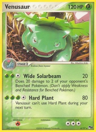 Venusaur (6/17) Holofoil [Promos: POP Series 2] Pokemon Single Pokémon