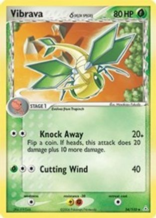 Vibrava (Delta Species) (/110) Reverse Holofoil [EX: Holon Phantoms] Pokemon Single Pokémon