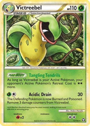 Victreebel (/102) Holofoil [HGSS: Triumphant] Pokemon Single Pokémon