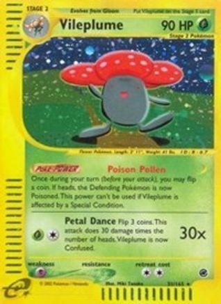 Vileplume (31) (/165) Reverse Holofoil [Vintage: Expedition] Pokemon Single Pokémon