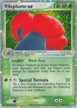 Vileplume ex 100/101 Holofoil [EX: Hidden Legends] Pokemon Single Pokémon