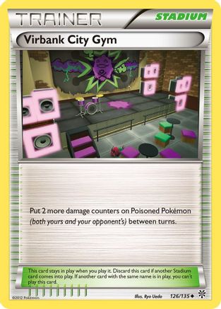 Virbank City Gym (126/135) [BW: Plasma Storm] Pokemon Single Pokémon