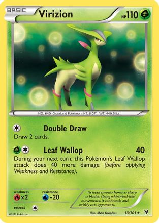 Virizion (/101) Holofoil [BW: Noble Victories] Pokemon Single Pokémon