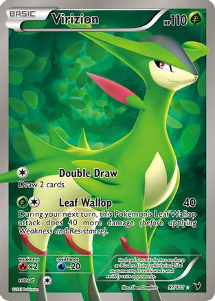 Virizion (Full Art) (/101) Holofoil [BW: Noble Victories] Pokemon Single Pokémon