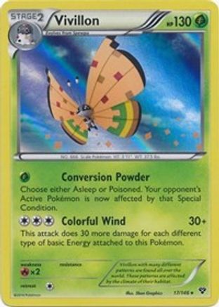 Vivillon (High Plains [Orange]) () Reverse Holofoil [XY: Base Set] Pokemon Single Pokémon