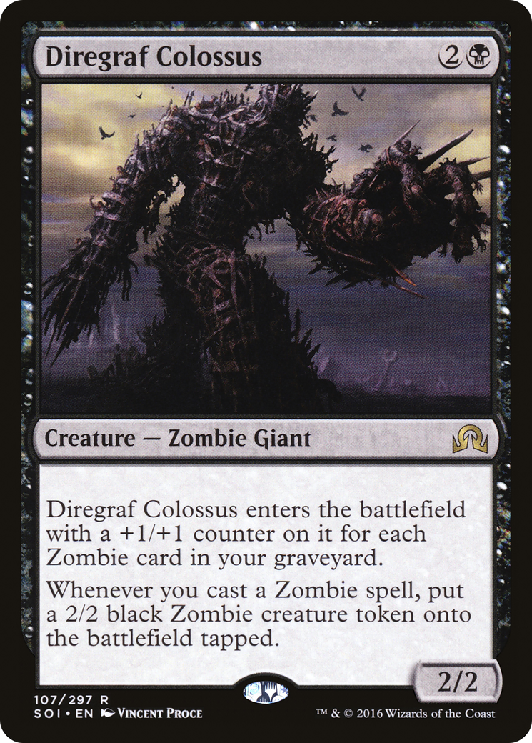 Diregraf Colossus (SOI-107) [Shadows over Innistrad] MTG Single Wizards of the Coast