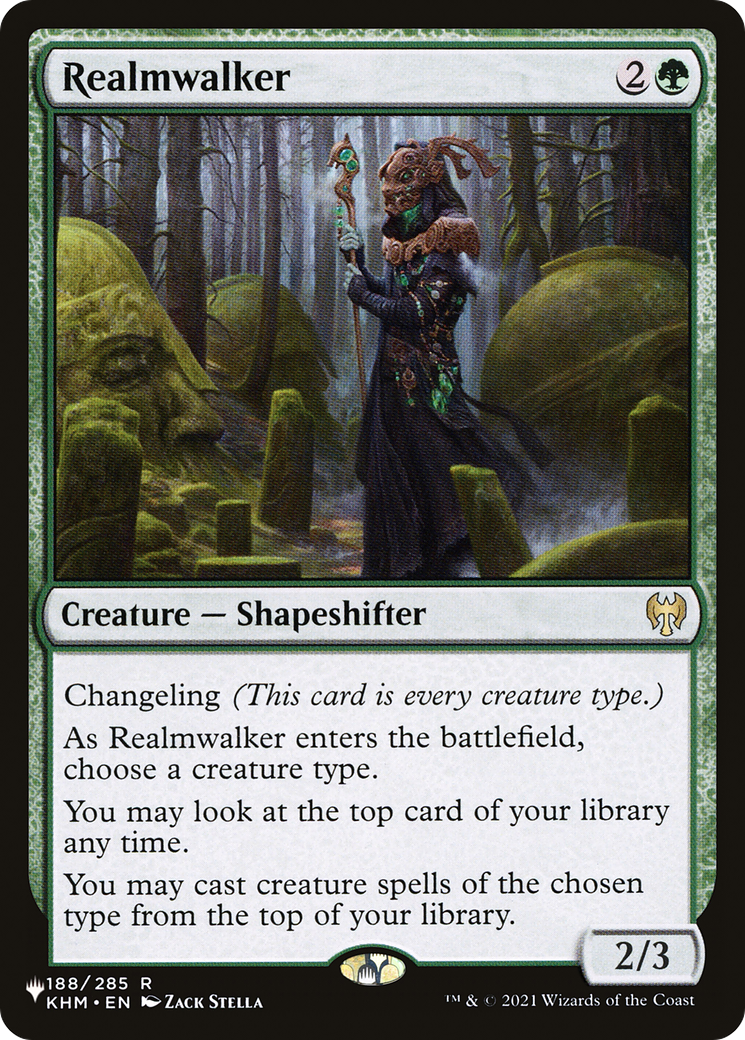 Realmwalker (LIST-188) [Mystery Booster] The List MTG Single Wizards of the Coast