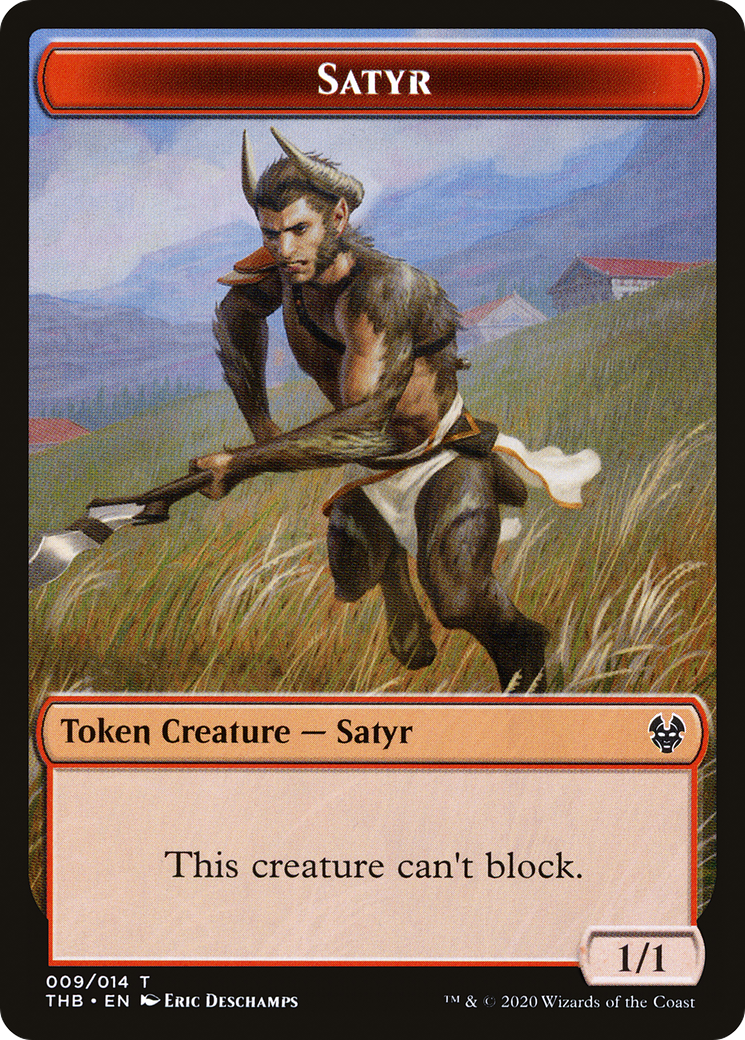 Satyr (THB-009) [Tokens] Theros Beyond Death Tokens MTG Single Wizards of the Coast