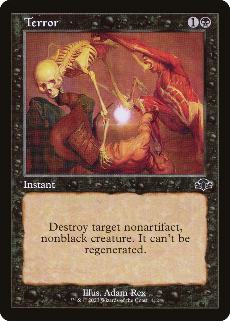 Terror (DMR-312) [Dominaria Remastered] MTG Single Wizards of the Coast