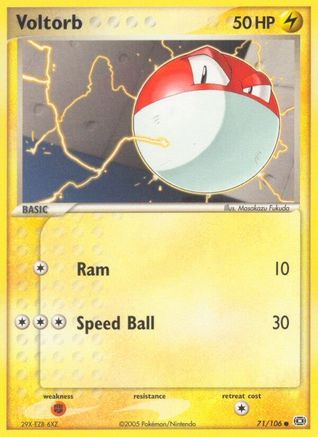 Voltorb (/106) [EX: Emerald] Pokemon Single Pokémon