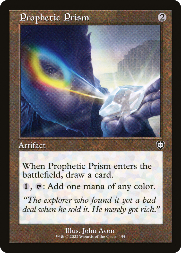 Prophetic Prism (BRC-155) [The Brothers' War Commander] MTG Single Wizards of the Coast