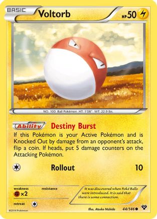 Voltorb (/146) Reverse Holofoil [XY: Base Set] Pokemon Single Pokémon