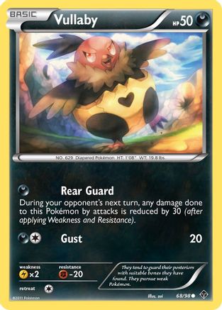 Vullaby (/98) Reverse Holofoil [BW: Emerging Powers] Pokemon Single Pokémon