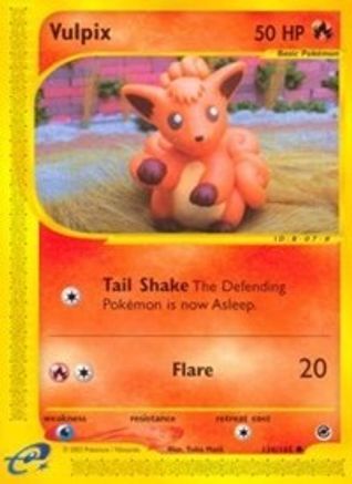 Vulpix (/165) Reverse Holofoil [Vintage: Expedition] Pokemon Single Pokémon